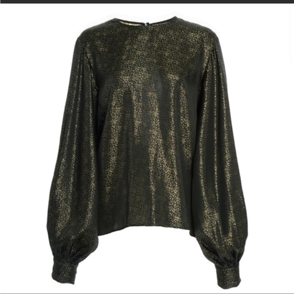 Nili Lotan Loretta metallic top - Picture 2 of 10